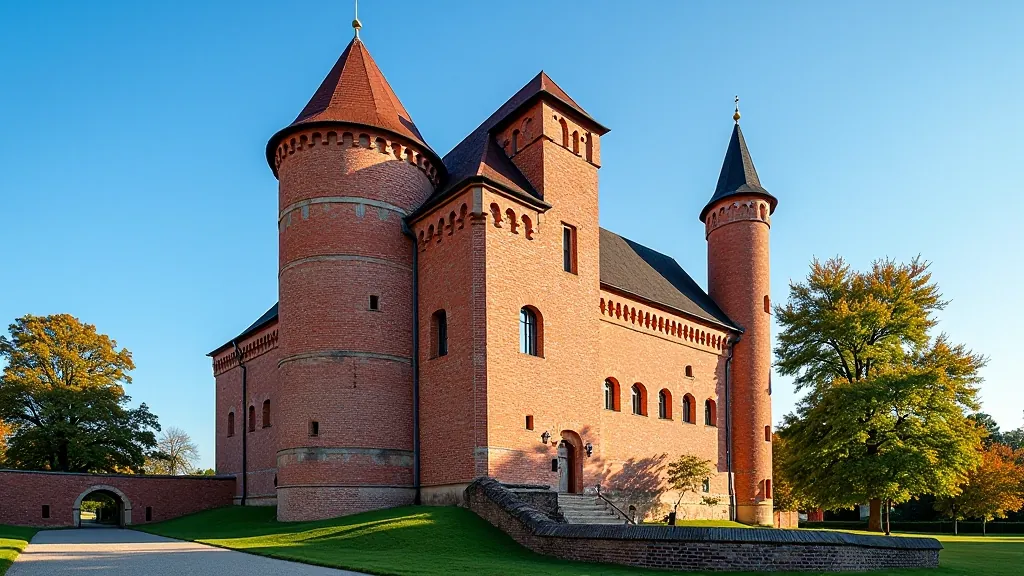 Turaidas pils sarkans tornis, Sigulda, vēsture, arhitektūra